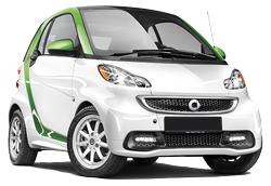 Smart For Two Electric Car