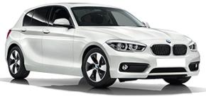 BMW 1 Series with winter tires