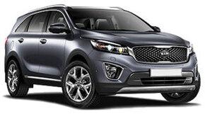 Kia Sorento with winter tires