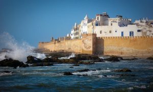 Vue de la ville d'Essaouira au Maroc.