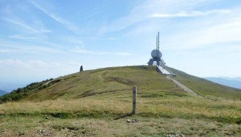 Sommet du Grand Ballon en Alsace.