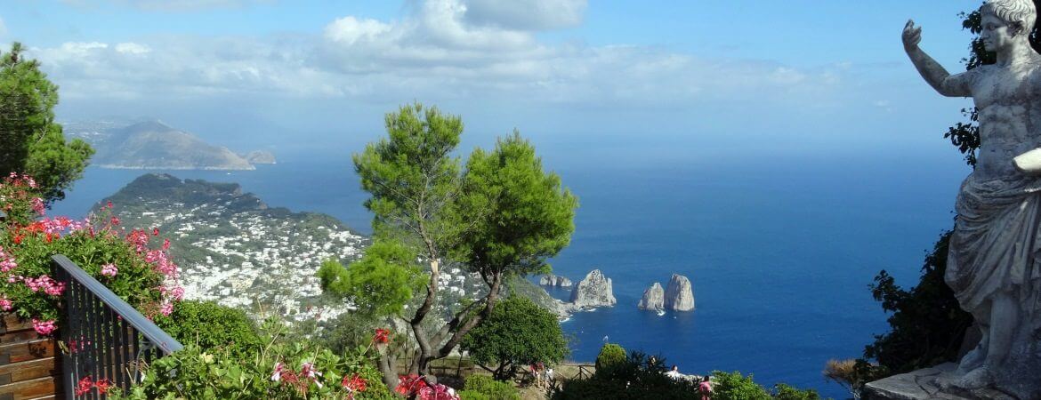 Sur l'île de Capri en Italie.