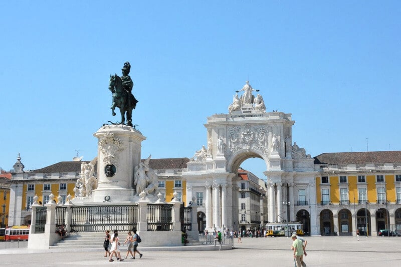 Place à Lisbonne.