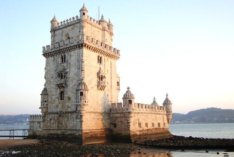 Vue de la Tour de Belém à Lisbonne