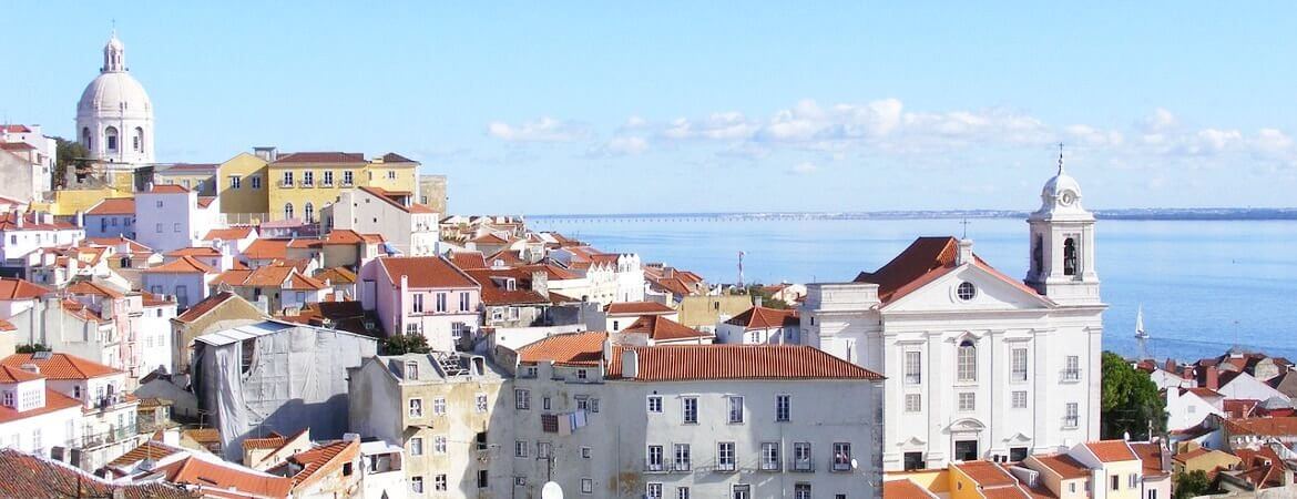 Panorama sur Lisbonne.