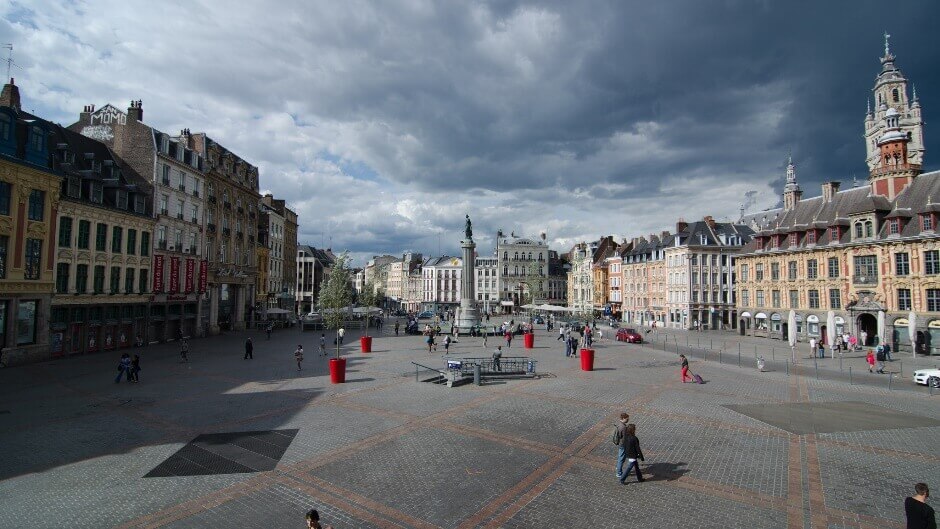 La Grand Place à Lille.