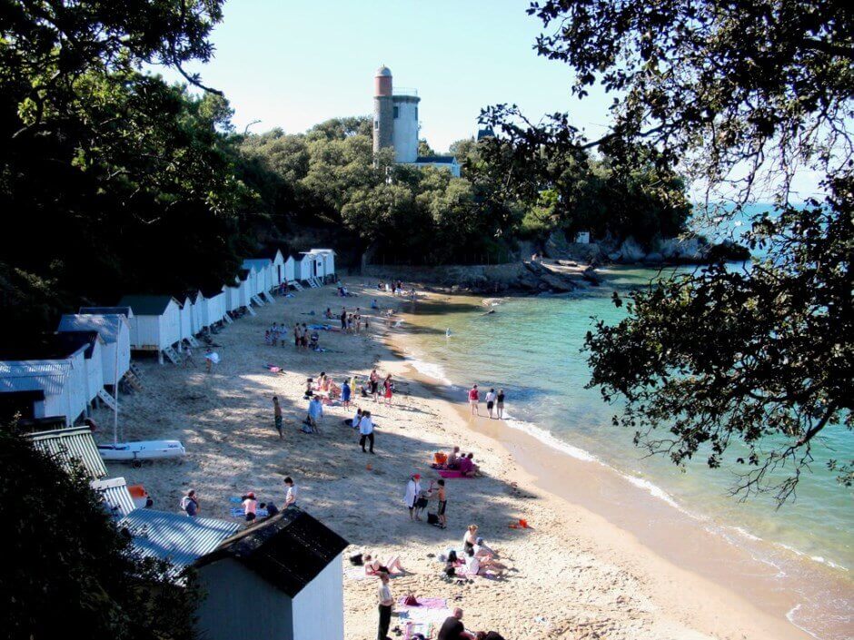 Une plage sur l'île de Noirmoutier,