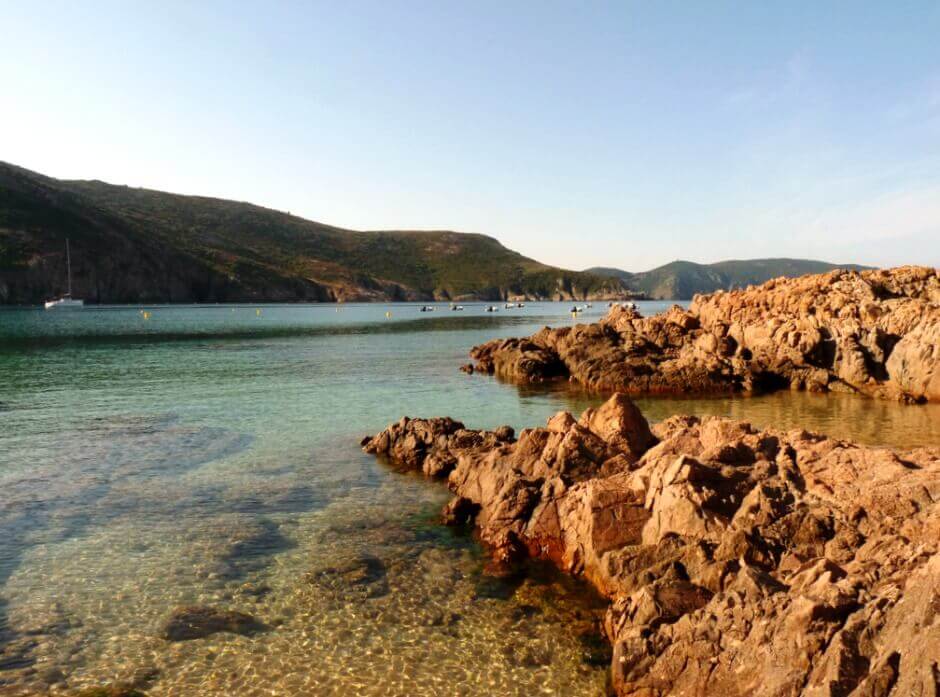 Plage d'Arone en Corse.