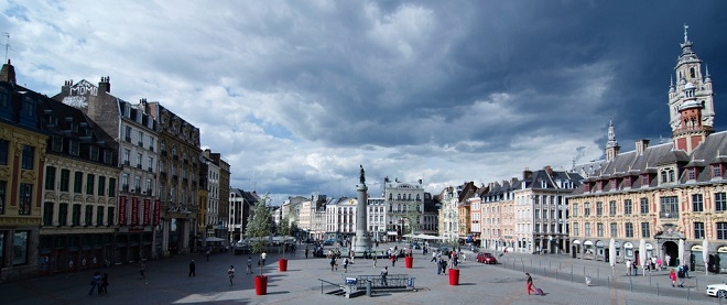 Vue de la Grand'Place de Lille.