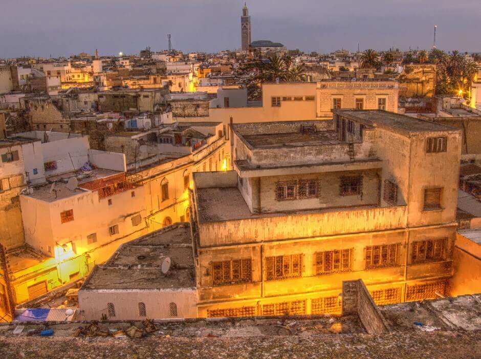 La vieille ville de Casablanca.