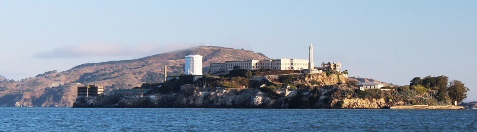 La prison d'Alcatraz à San Francisco.