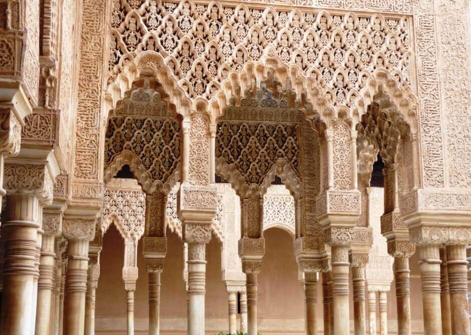 Un palais en Andalousie.