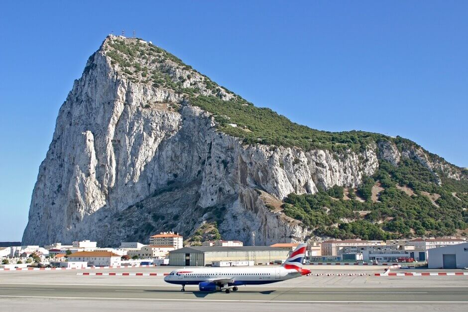 Vue de Gibraltar.