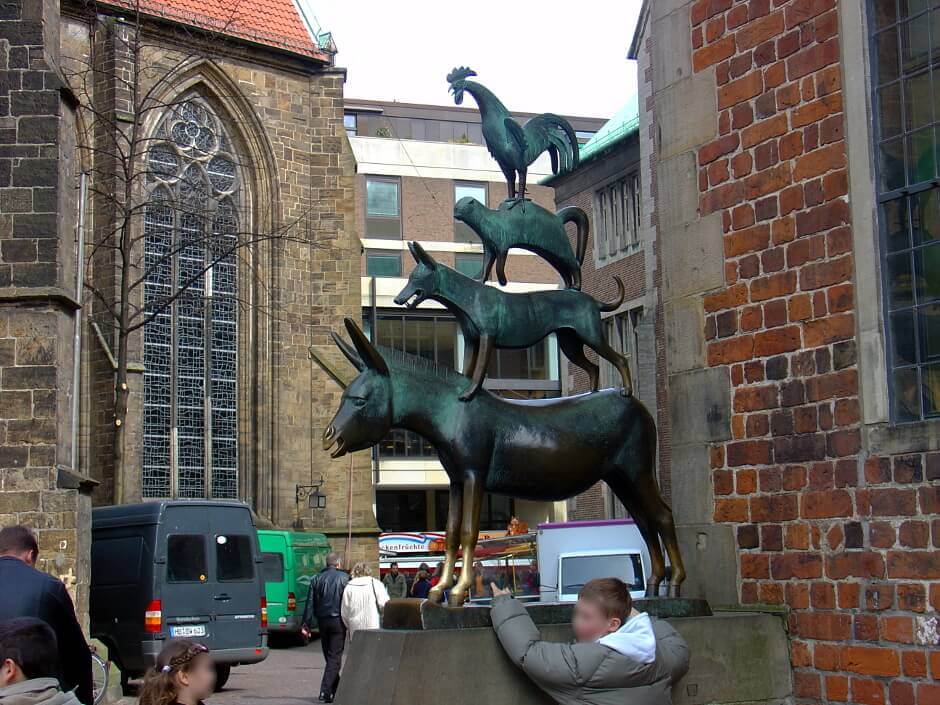 Statue des musiciens de Brême