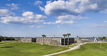 Vieux fort en Floride.