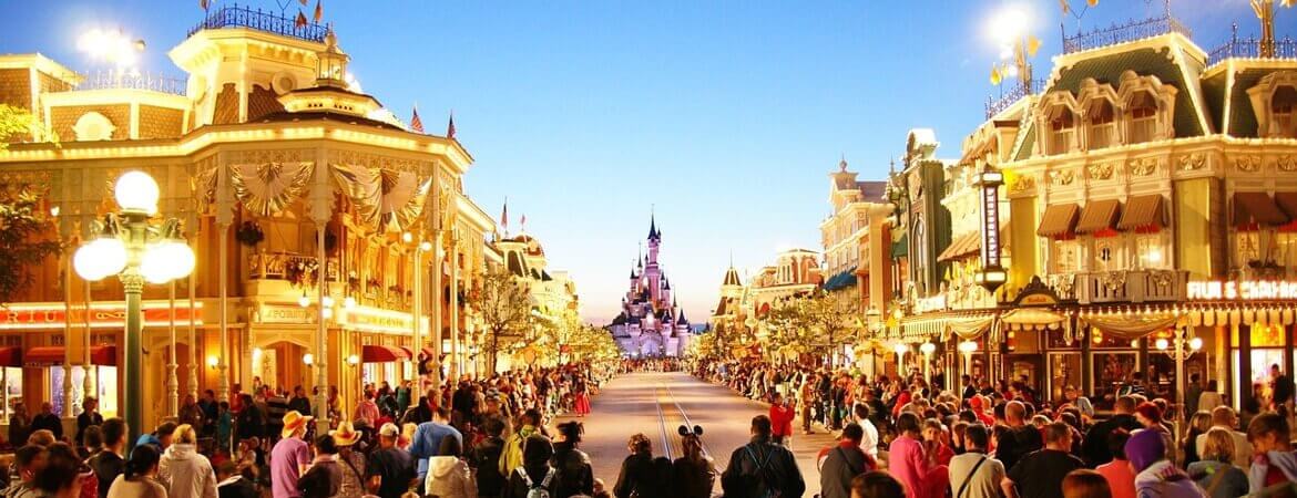 Parc d'attraction de Disneyland Paris.