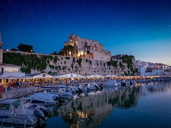 La ville de Ciutadella à Minorque.