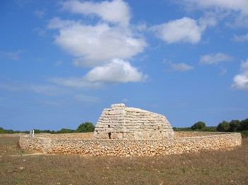 Site archéologique à Minorque.