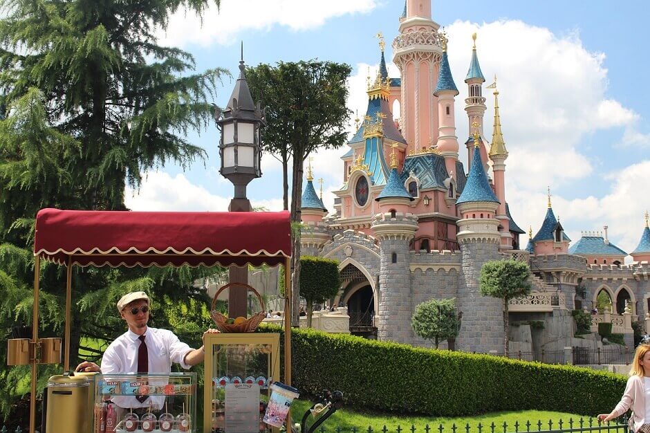 Le parc d'attraction de Disneyland Paris.