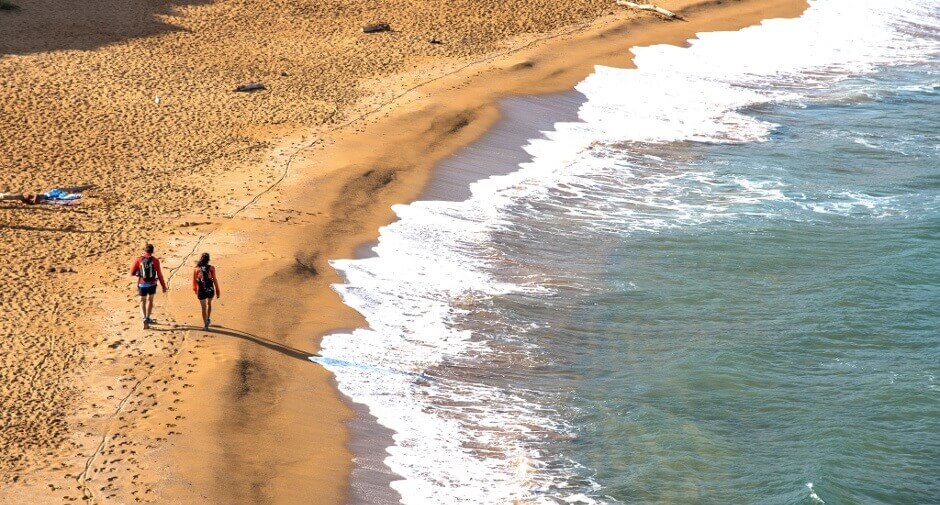 Plage de Playa de Cavalleria à Minorque.