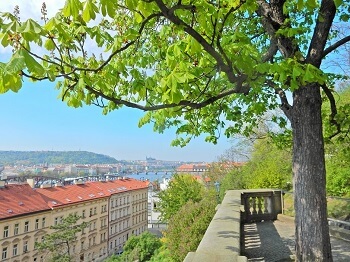 Panorama sur Prague.