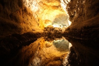 Grotte à Lanzarote.