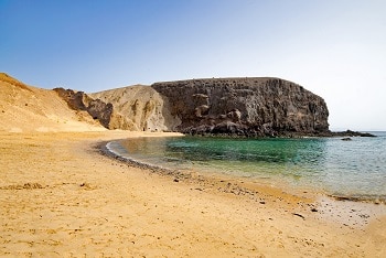 Plage à Lanzarote.