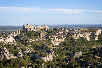 Un village perché en Provence.