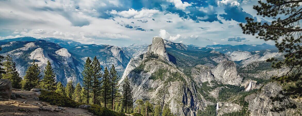 Vue du parc national de Yosemite,