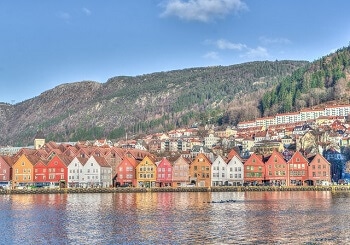 Le port de Bergen.