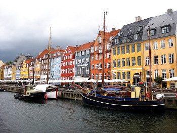 Le port de Copenhague.