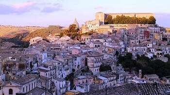 Vue de Raguse en Sicile.