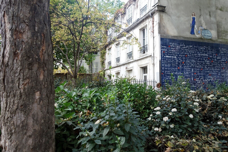 Square de Montmartre, à Paris.