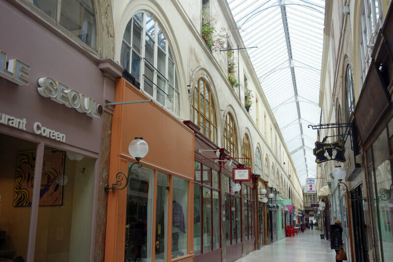 Le Passage Choiseul à Paris.