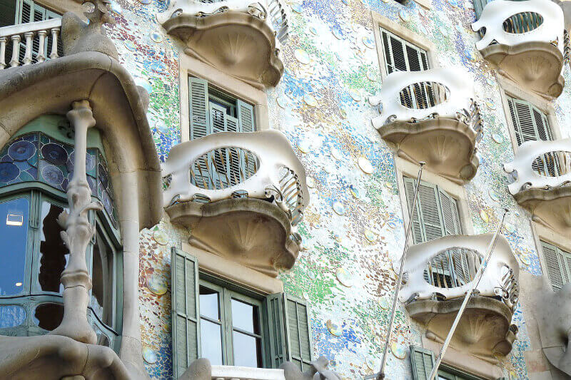 La Casa Batlló à Barcelone.