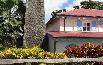 Vue de l'écomusée de la Martinique.