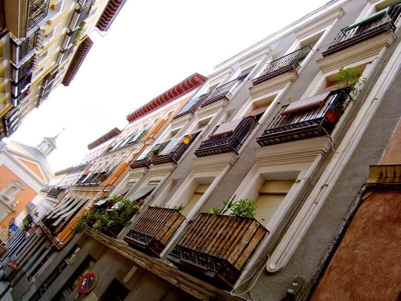 Un quartier de Madrid.