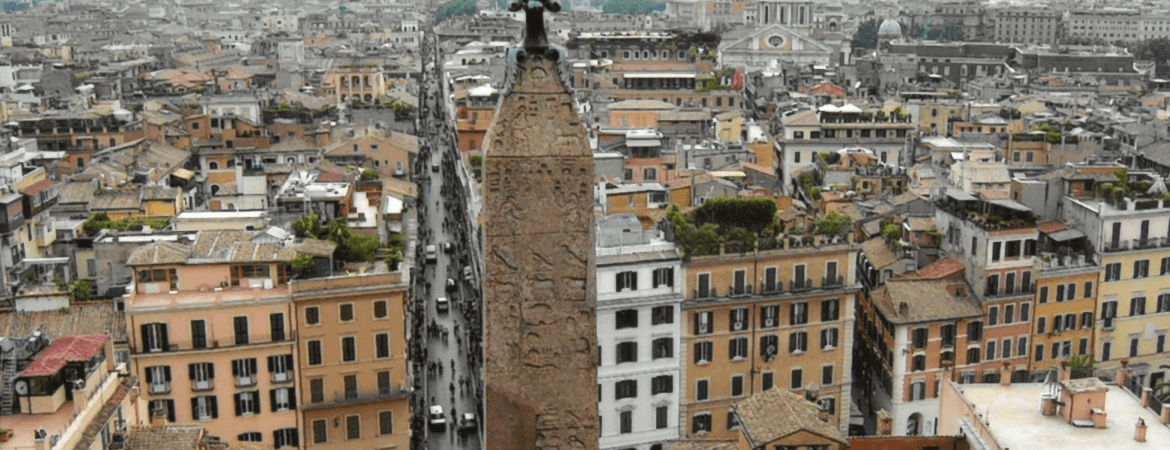 Vue sur Rome.