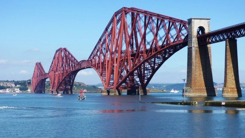 Le pont du Forth en Écosse.