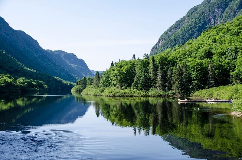 Parc national au Québec.