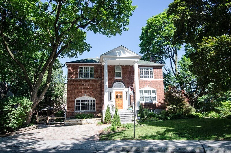 Une maison à Montréal.