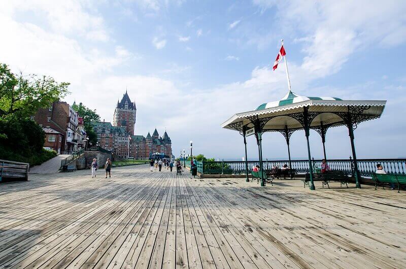 Vue du Vieux-Québec.