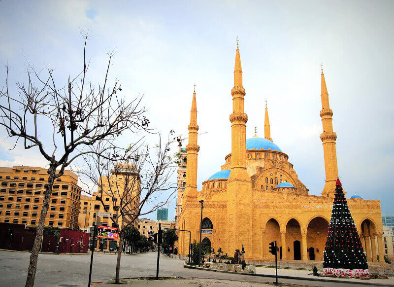 Mosquée au Liban.