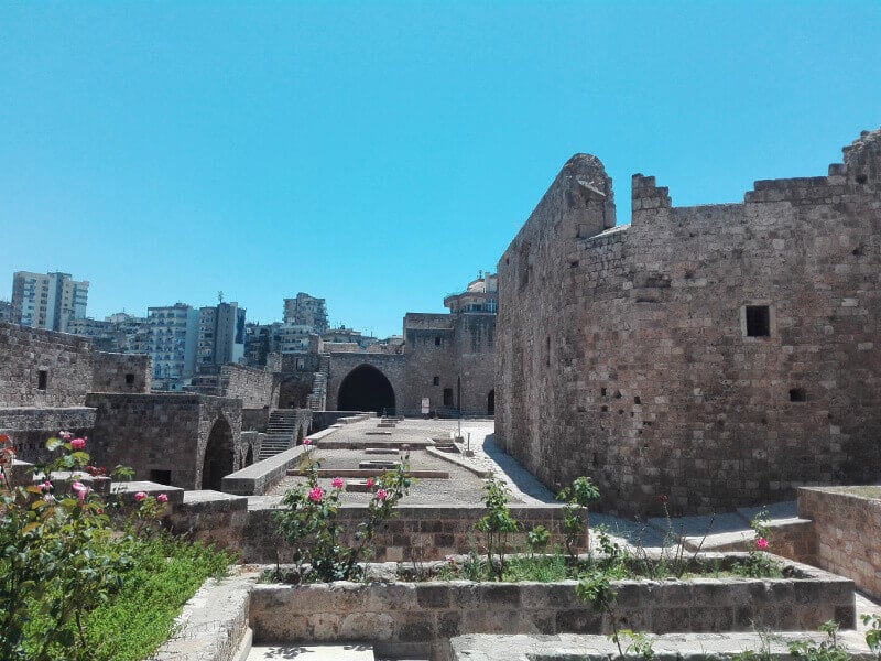 Château-fort au Liban.