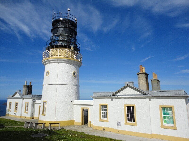 Phare en Écosse.