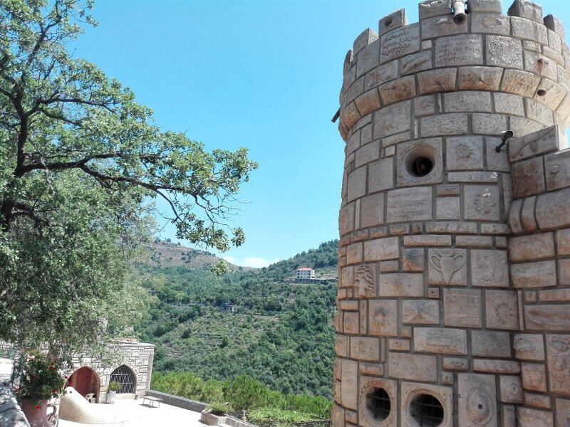 Château-fort au Liban.