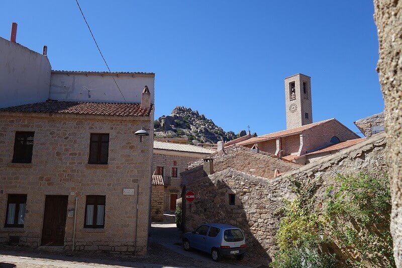 Un village en Sardaigne.