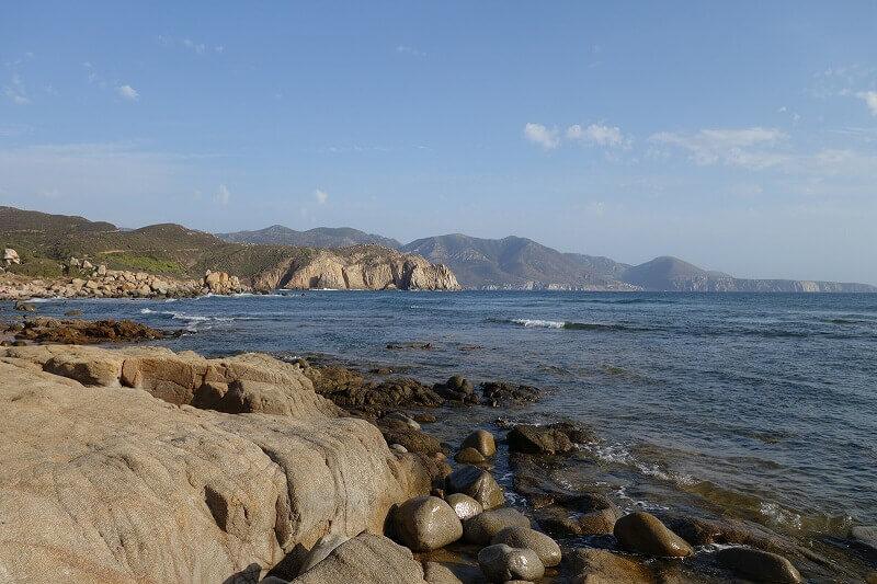 La mer en Sardaigne.