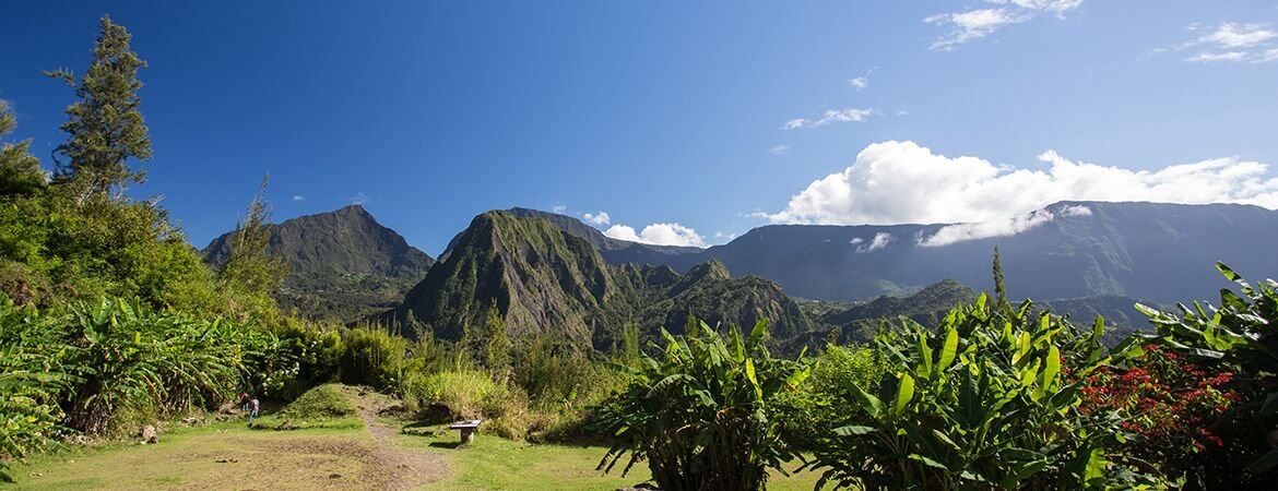 Le cirque de Mafate à La Réunion.