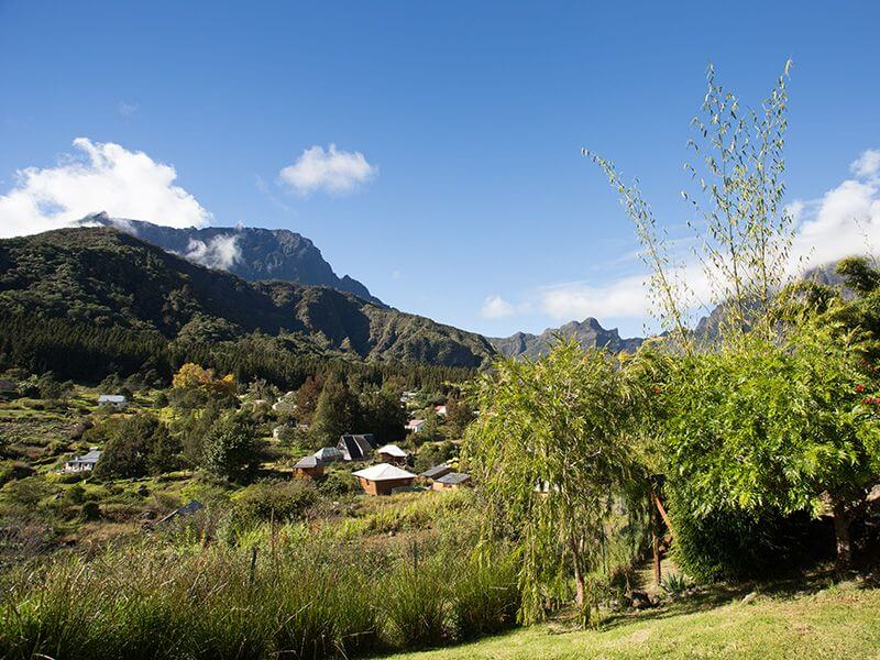 Le cirque de Mafate à La Réunion.